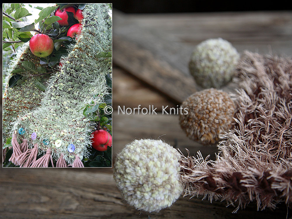 Norfolk Knits Adult’s Wool, Alpaca & Acrylic Scarf